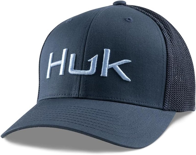 HUK Store Mens Trucker Hat, Anti-Glare Snapback Fishing Hat for Men - Image 1